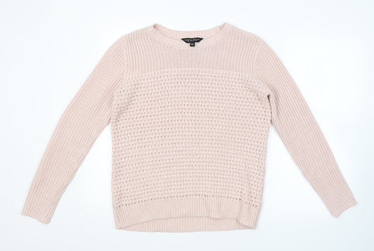 Dorothy Perkins Womens Pink   Pullover Jumper Size 10