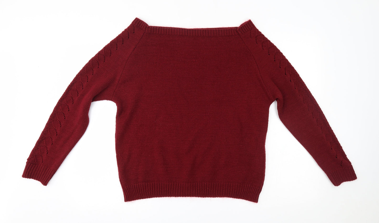 look of the day Womens Red   Pullover Jumper Size L