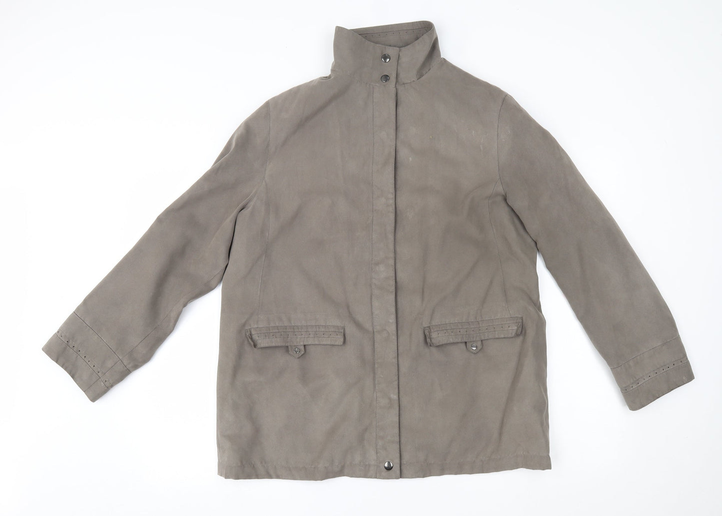 Debenhams Womens Grey   Jacket Coat Size 14