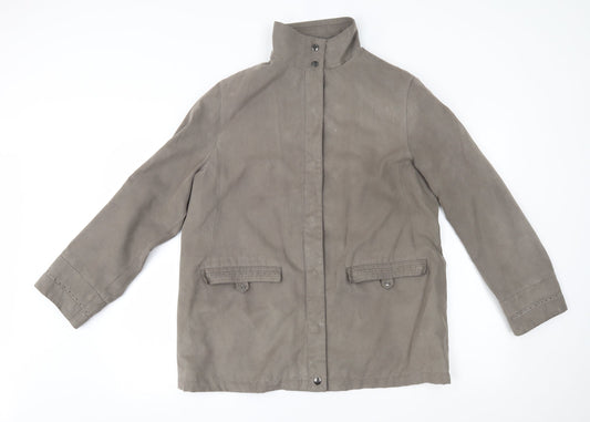 Debenhams Womens Grey   Jacket Coat Size 14