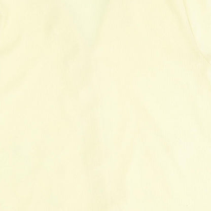 Chanade Womens Yellow   Basic Button-Up Size 16