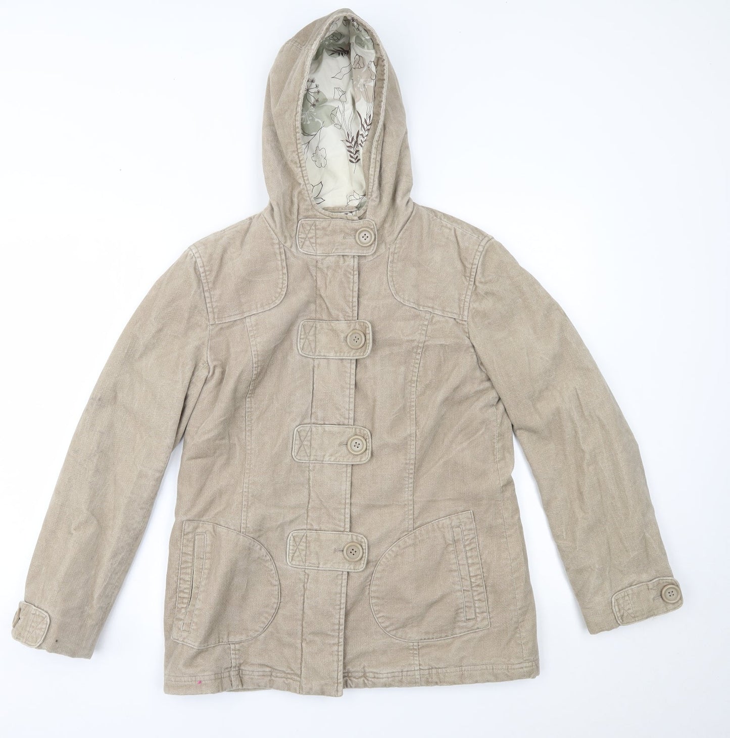 NEXT Womens Beige   Jacket Coat Size 8