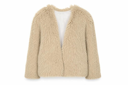 Preworn Womens Beige   Jacket  One Size