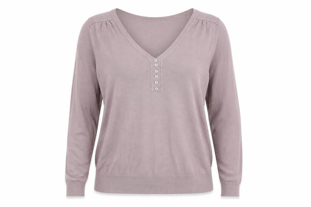 Marks & Spencer Womens Beige   Pullover Jumper Size 18