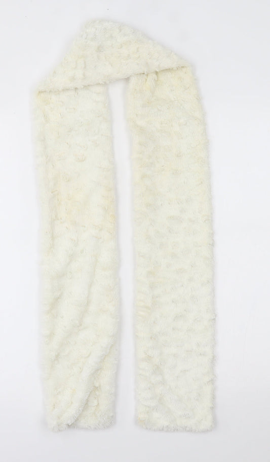 Preworn Womens Ivory    Scarf