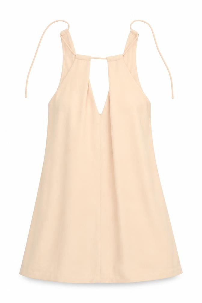 Zara Womens Beige   Basic Blouse Size M