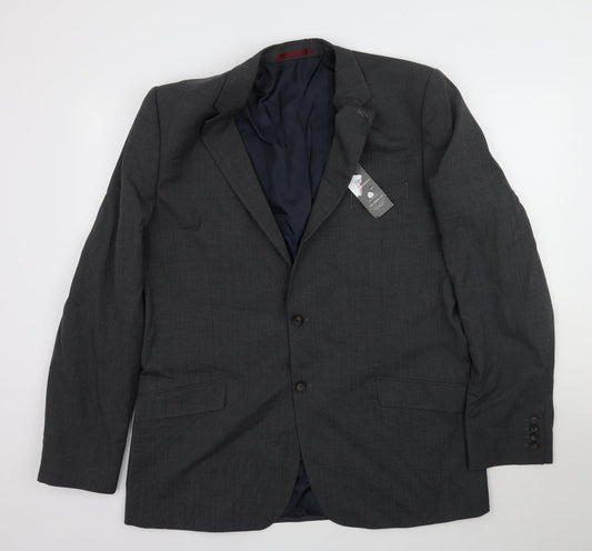 Marks and Spencer Womens Grey   Jacket Suit Jacket Size 46