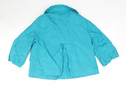 Marks & Spencer Womens Blue   Jacket Blazer Size 12