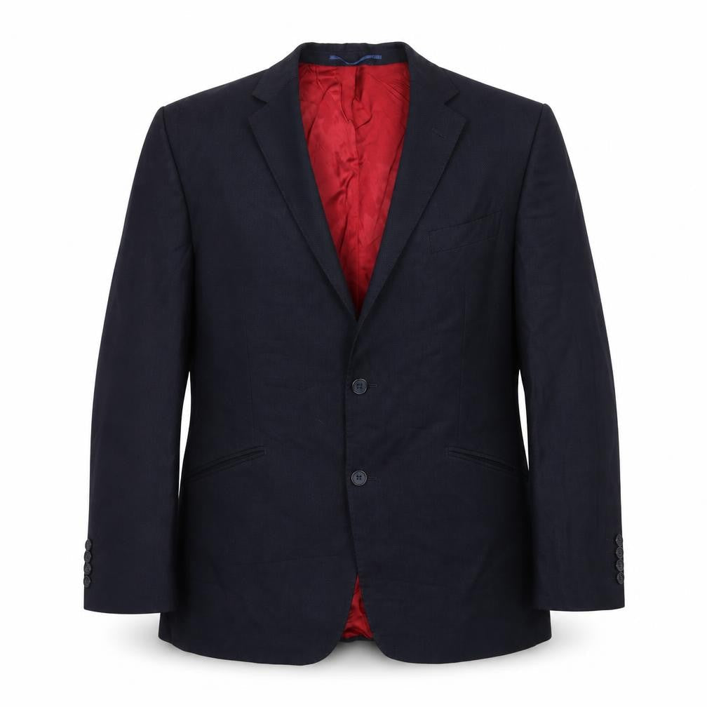 Lester Bowden Mens Blue   Jacket Suit Jacket Size 42