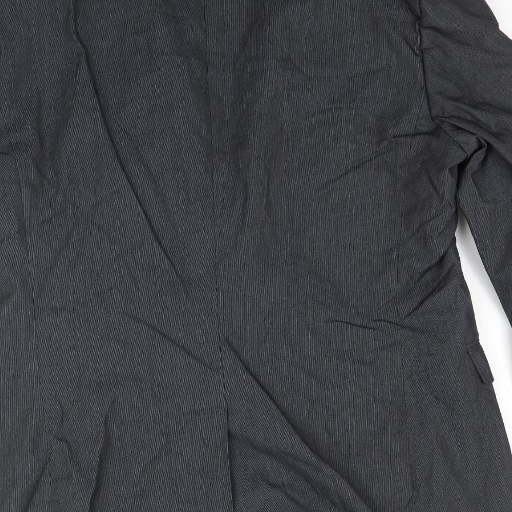 Zara Mens Black   Jacket Suit Jacket Size 38