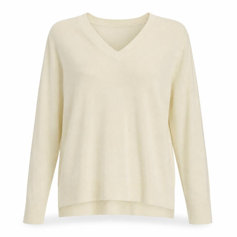 Primark Womens Beige  Knit Pullover Jumper Size 12