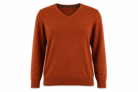 Peacocks Womens Brown  Knit Pullover Jumper Size L