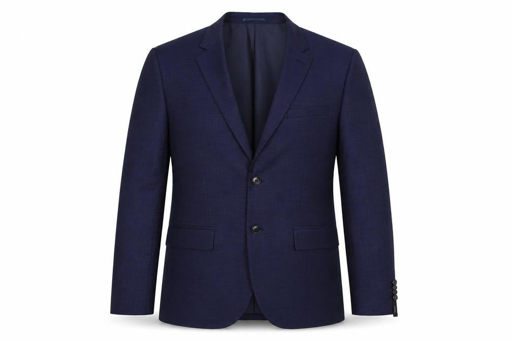 H&M Mens Blue   Jacket Suit Jacket Size L