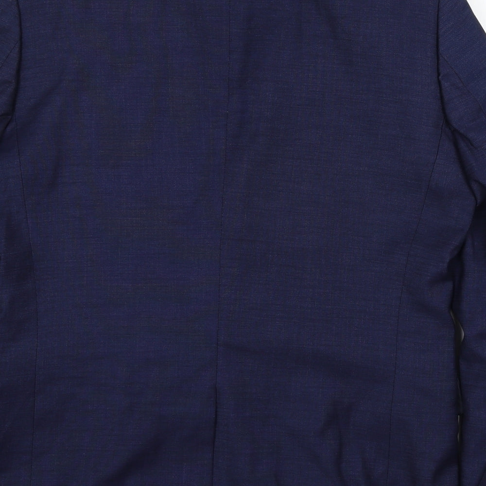 H&M Mens Blue   Jacket Suit Jacket Size L