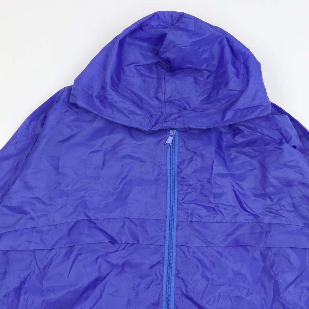 Marks and Spencer Womens Blue   Parka Coat One Size