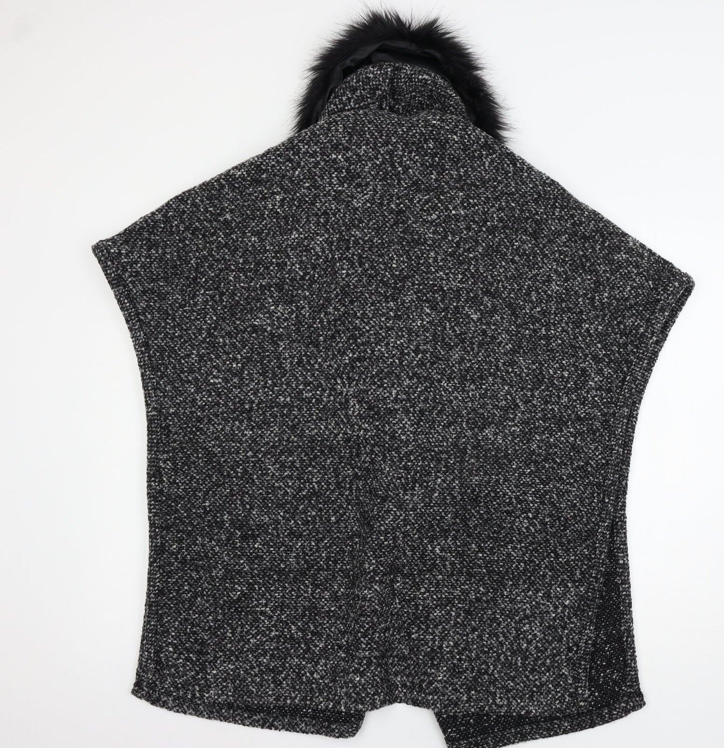 Intuition Womens Black Polka Dot  Jacket  Size S