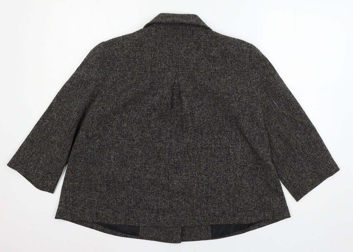 Evie Womens Grey   Jacket  Size 12
