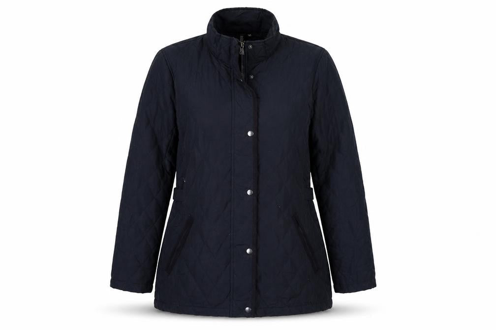 Intuition Womens Blue   Quilted Jacket Size 14