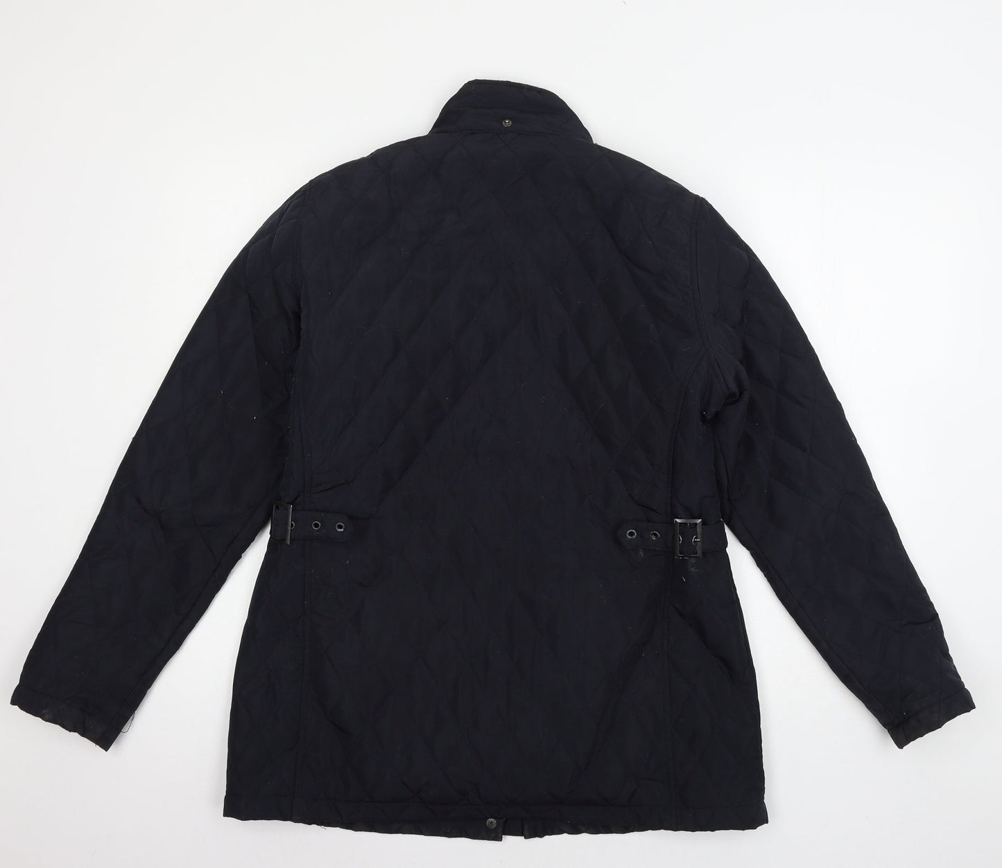 Intuition Womens Blue   Quilted Jacket Size 14