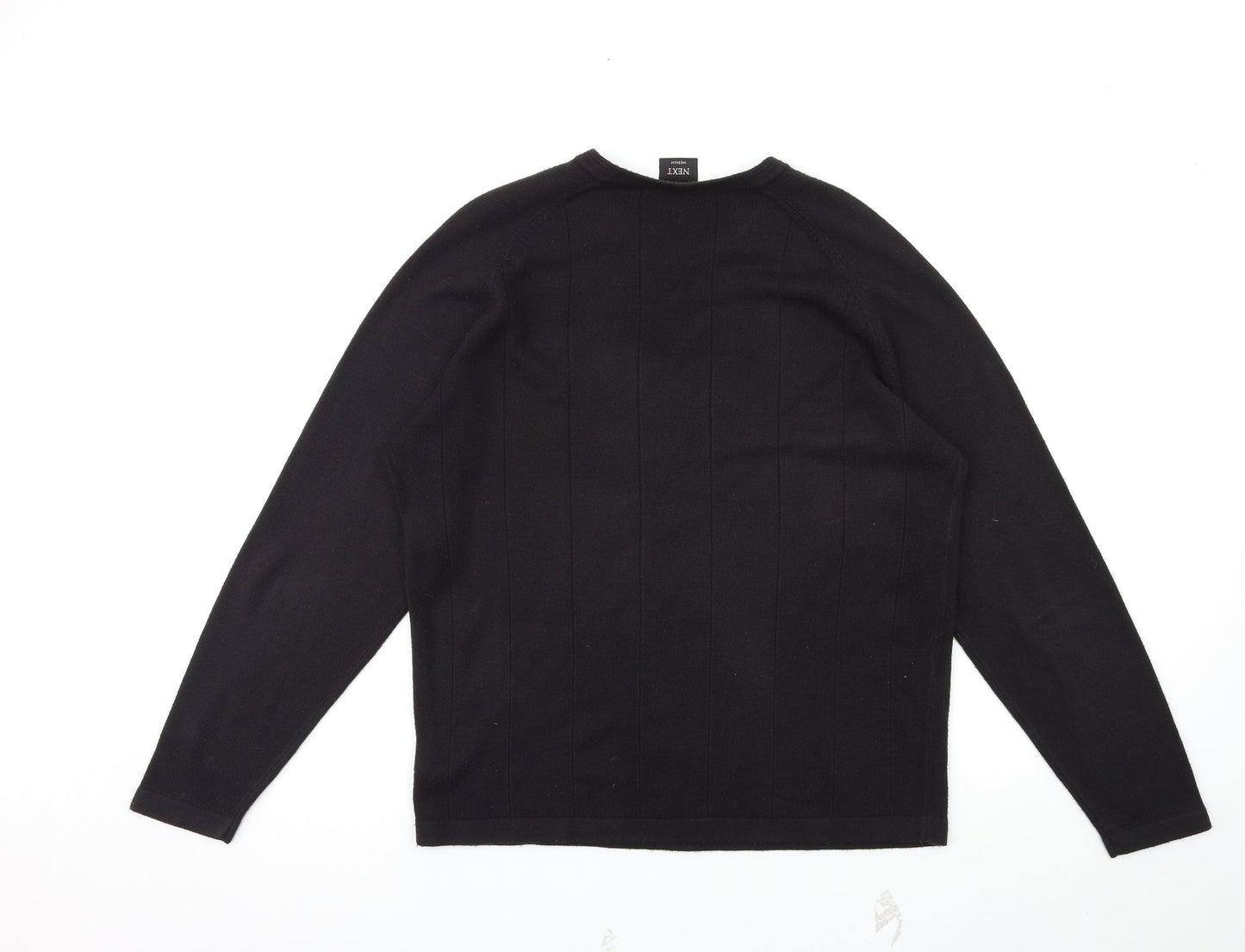 NEXT Mens Black   Pullover Sweatshirt Size M