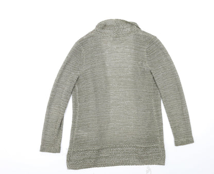 Wallis Womens Green   Cardigan Jumper Size S
