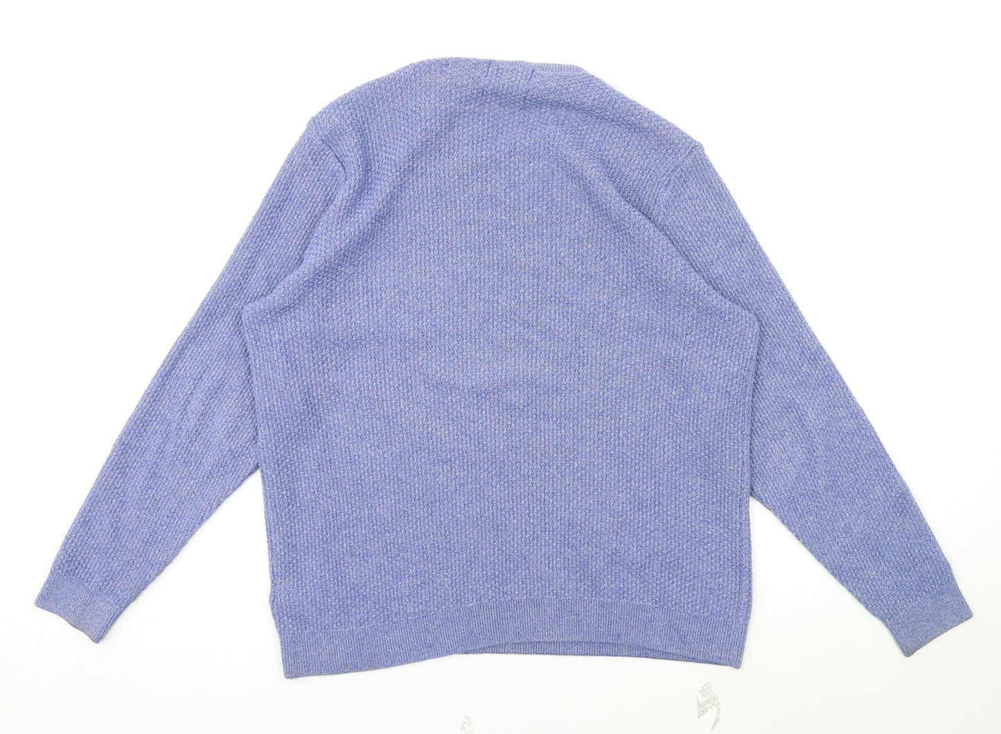 M&S Mens Blue   Pullover Sweatshirt Size L