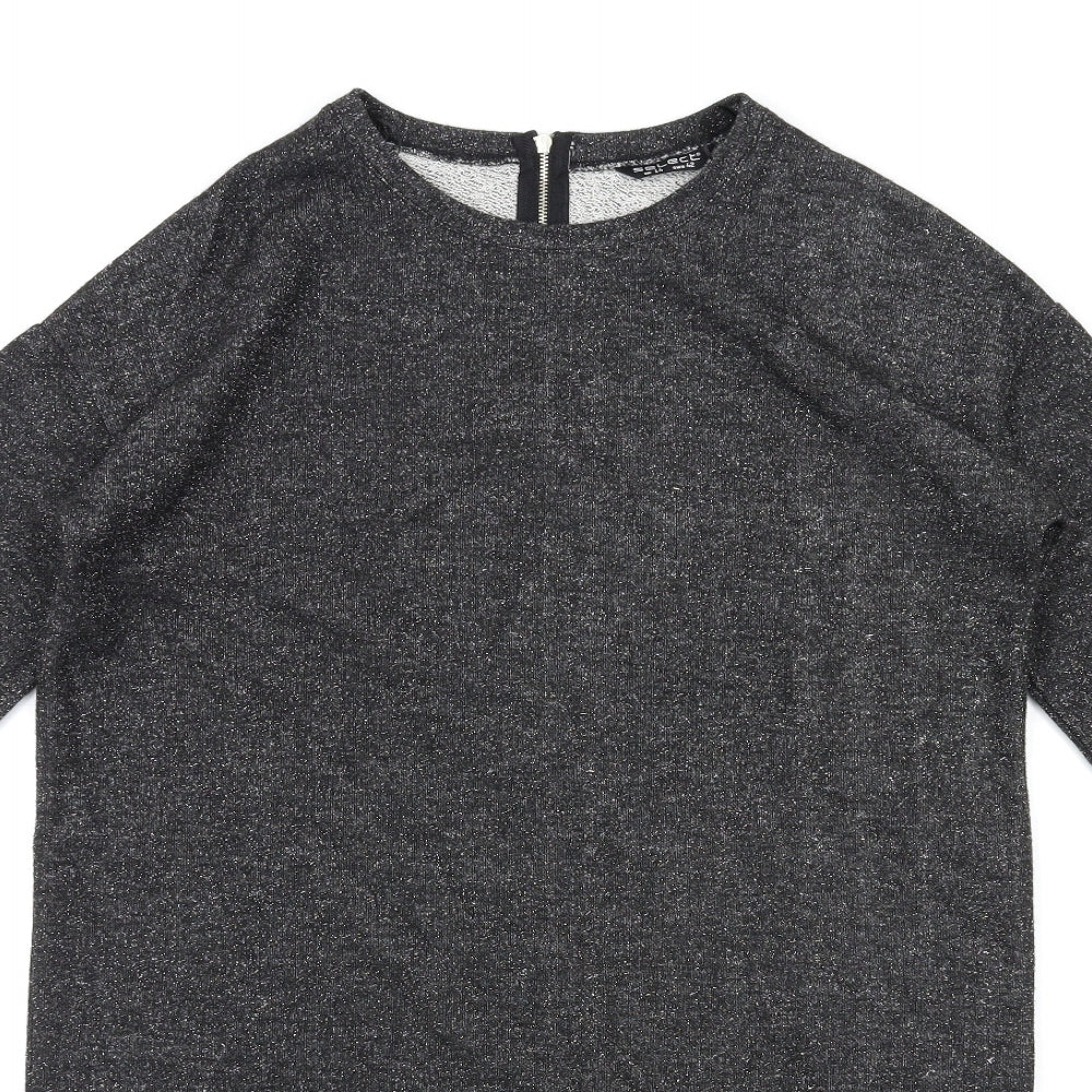Select Womens Grey   Fit & Flare  Size 14