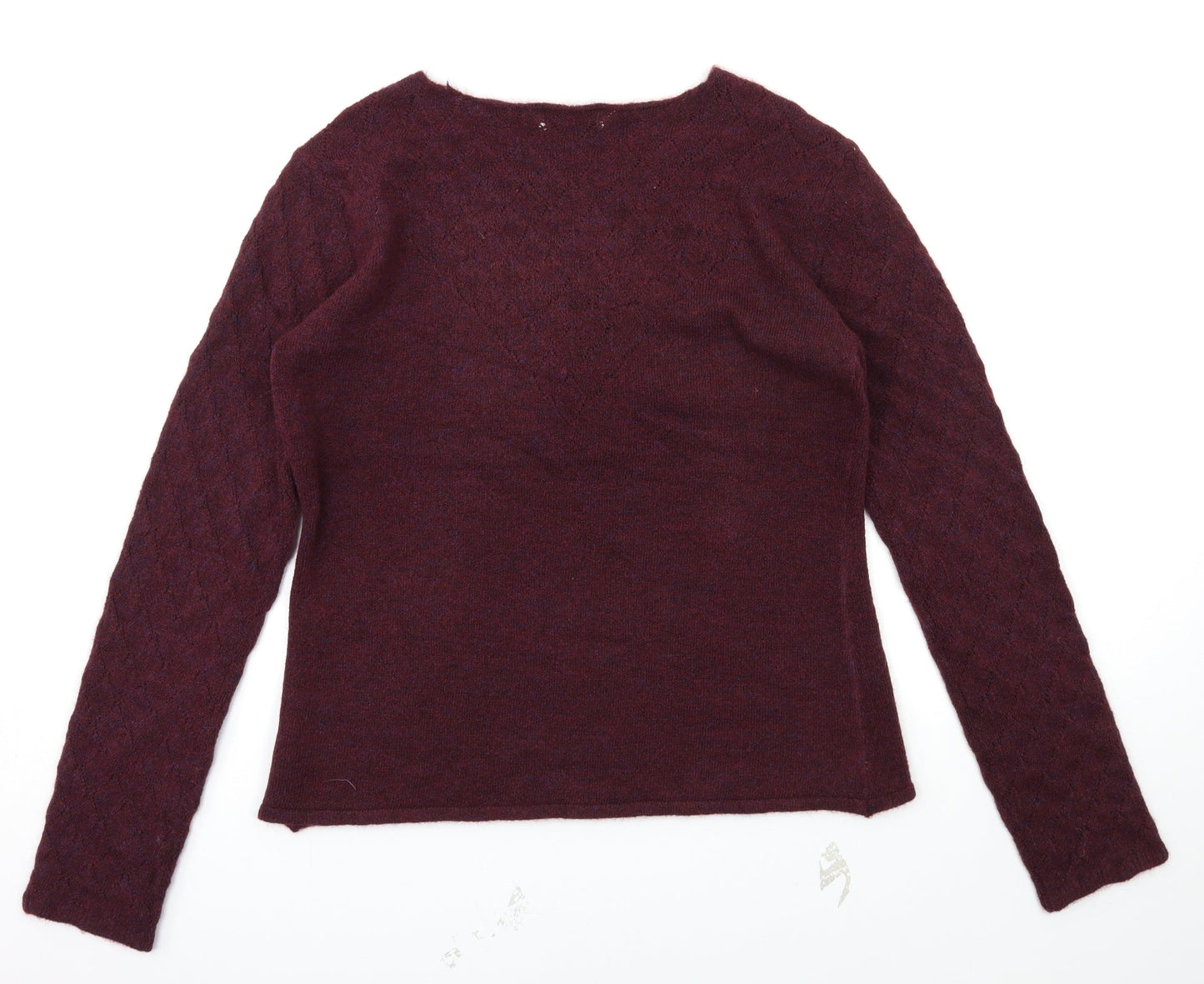 JUST FAB Womens Red   Pullover Jumper Size XL