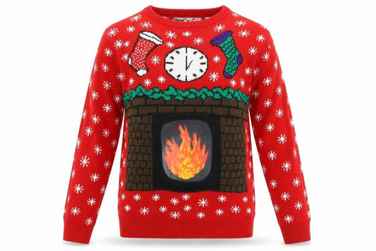 Cedar Wood State Mens Multicoloured Geometric  Pullover Sweatshirt Size XS