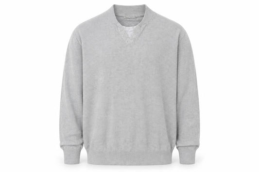 George Mens Grey   Pullover Sweatshirt Size M