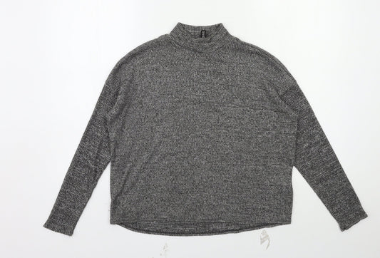 H&M Womens Grey   Pullover Jumper Size S