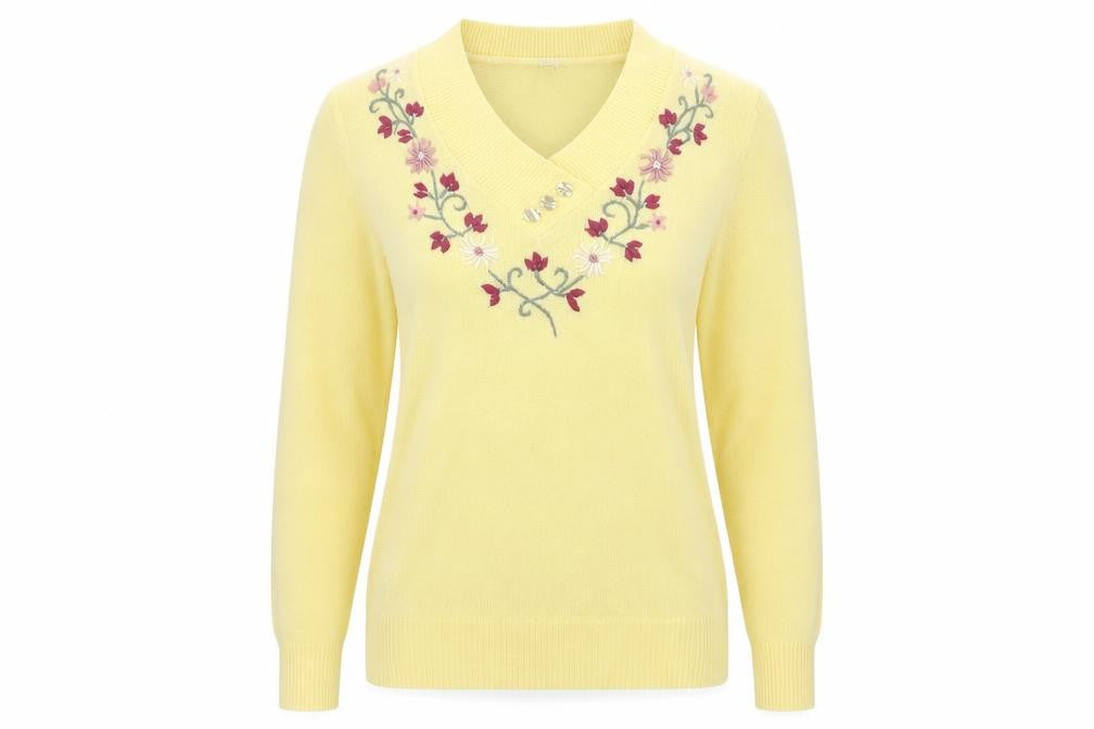 Preworn Womens Yellow   Pullover Jumper Size 10