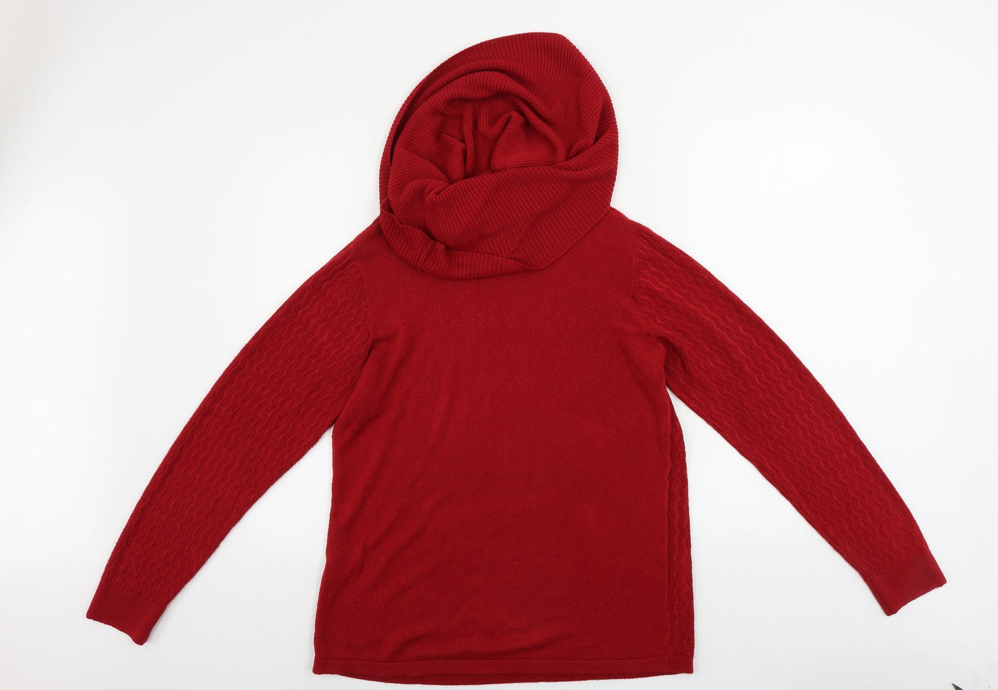 Lakeland  Womens Red   Pullover Jumper Size M