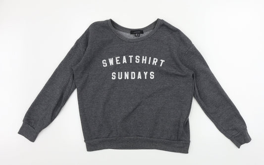 Atmosphere  Womens Grey   Pullover Jumper Size 10