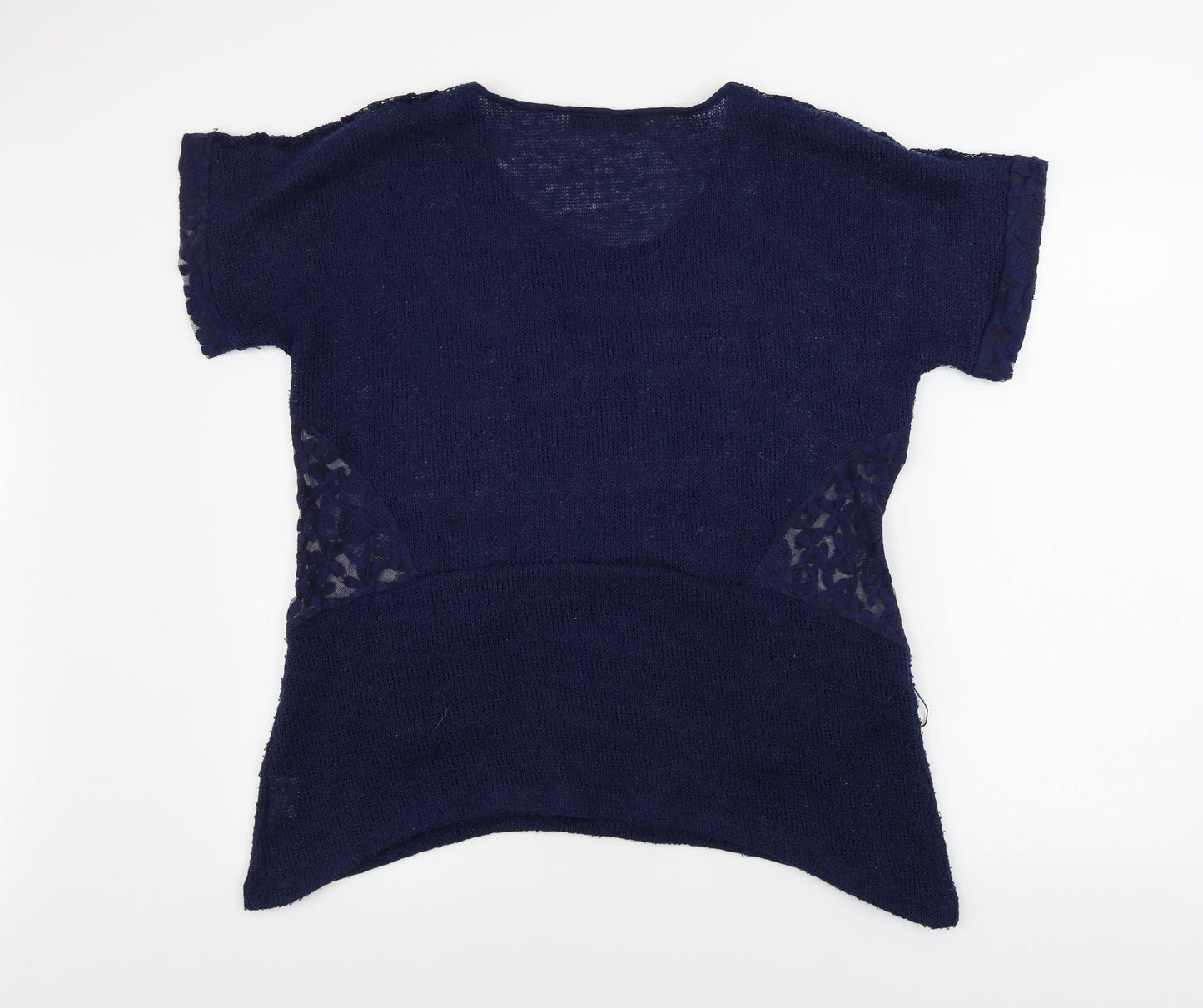 Sugar Crisp Womens Blue   Pullover Jumper Size M