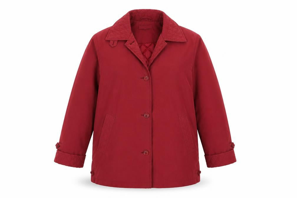 first avenue  Womens Red   Jacket Coat Size 8