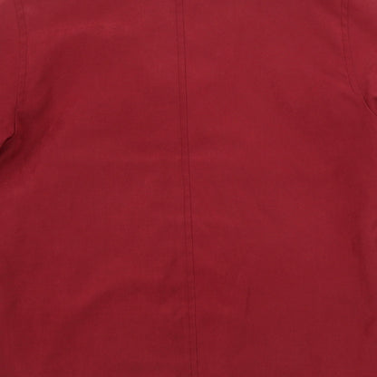 First Avenue  Womens Red   Jacket Coat Size 8