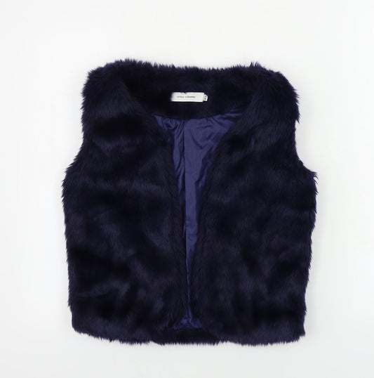 Style London  Womens Blue   Cardigan Jumper Size XS