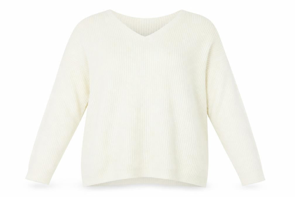 Boohoo  Womens Ivory   Pullover Jumper Size 16