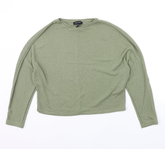 New Look Womens Green   Pullover Jumper Size M