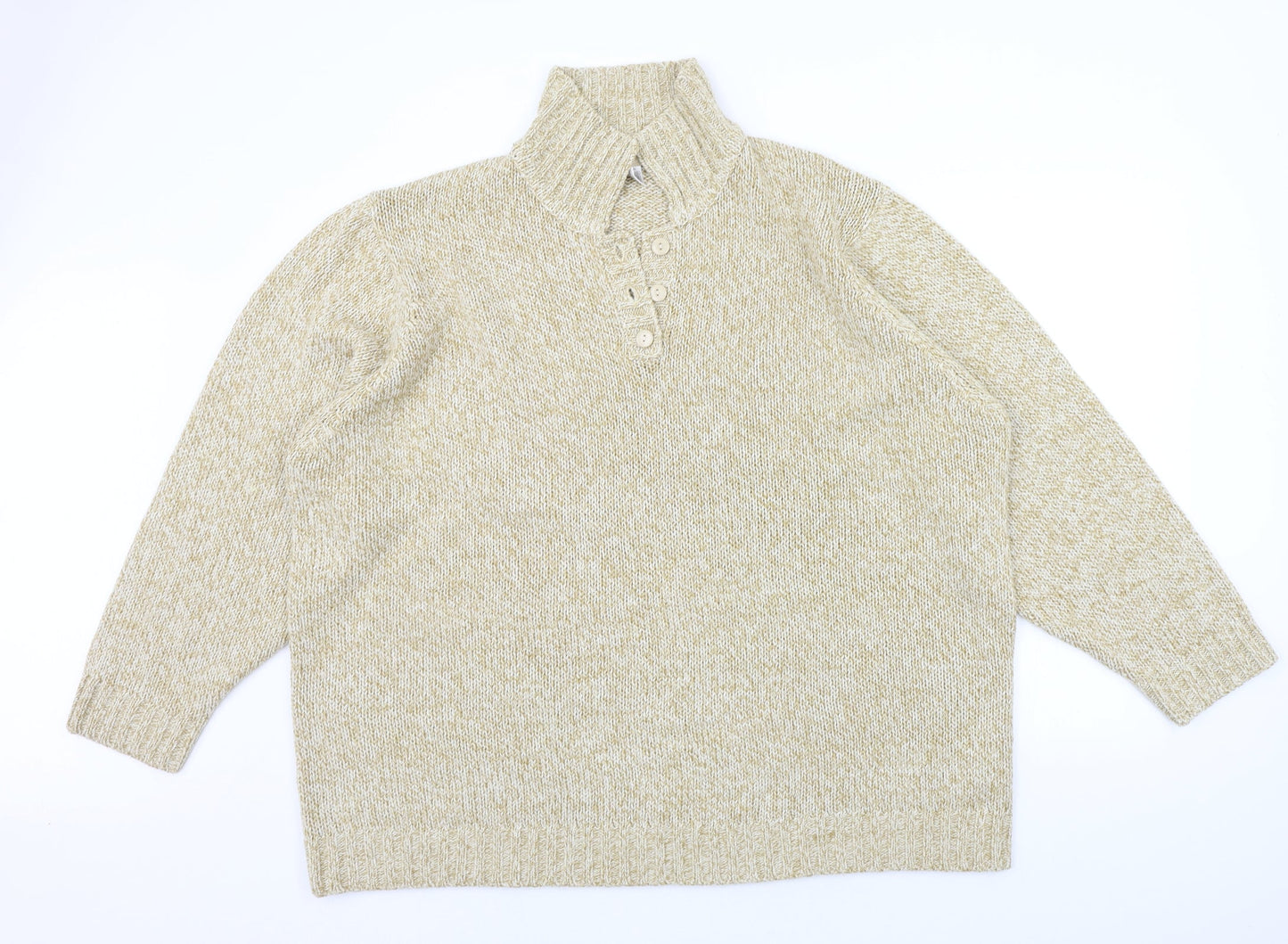 Daxon Womens Beige   Pullover Jumper Size 34