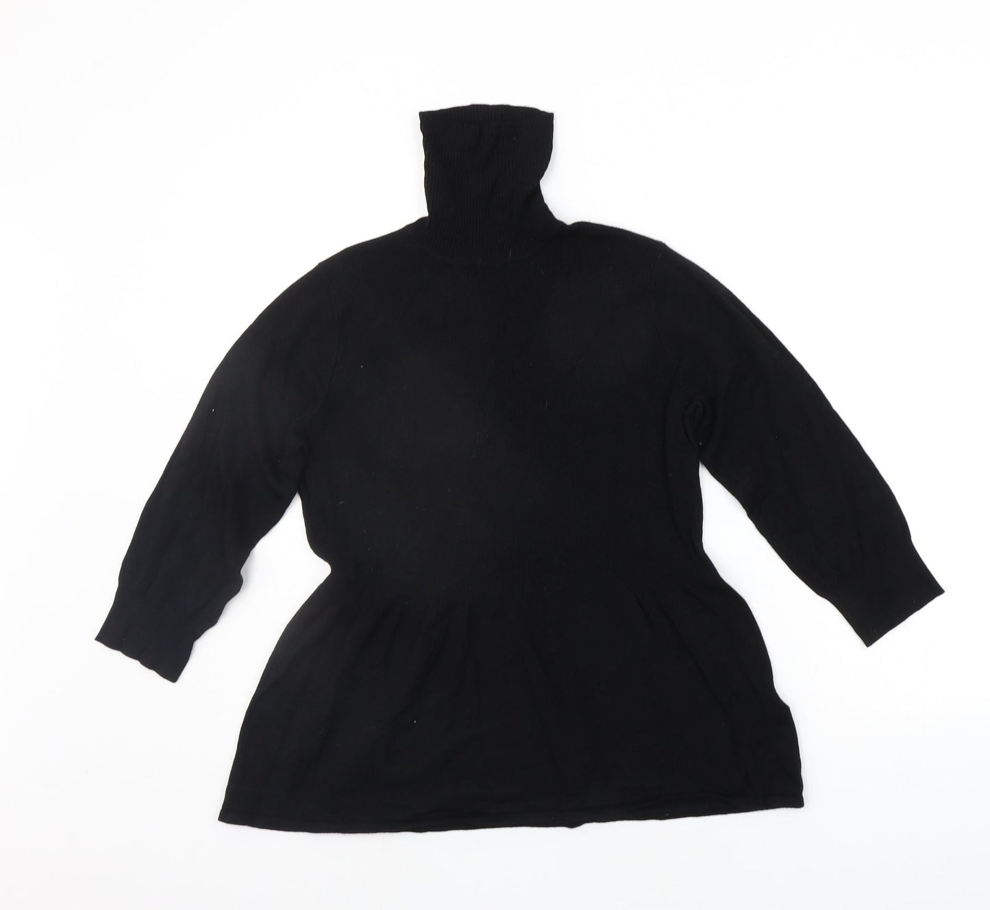 Marks and Spencer Womens Black   Pullover Jumper Size 14