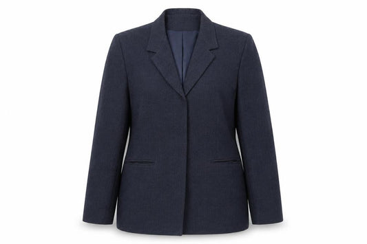 Ann Brooks Womens Blue   Jacket Suit Jacket Size 12