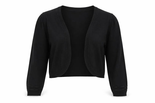 Atmosphere Womens Black  Knit Cardigan Jumper Size 10