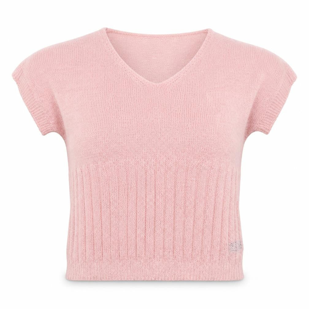 SHEIN Womens Pink  Knit Pullover Jumper Size M