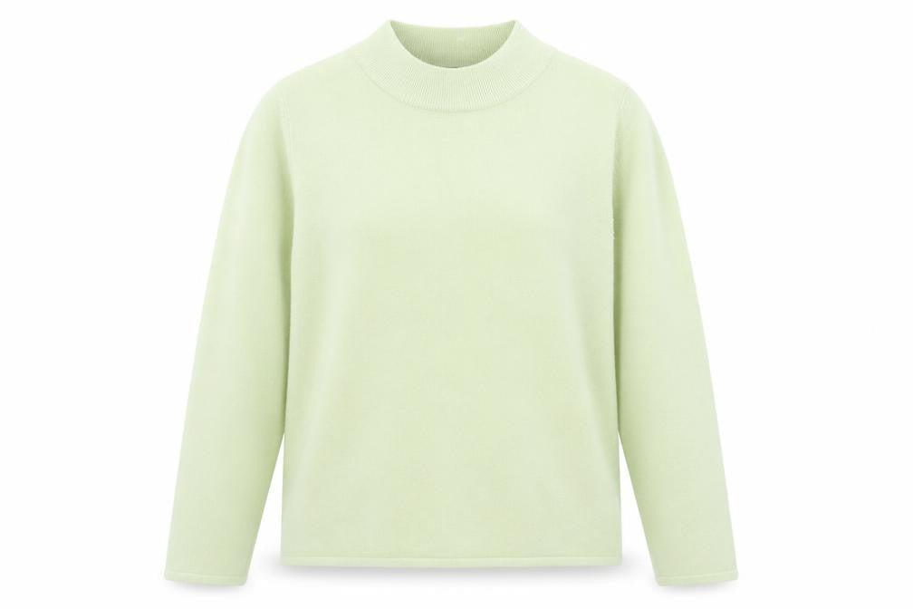 Bonmarché Womens Green Knit Pullover Jumper Size S