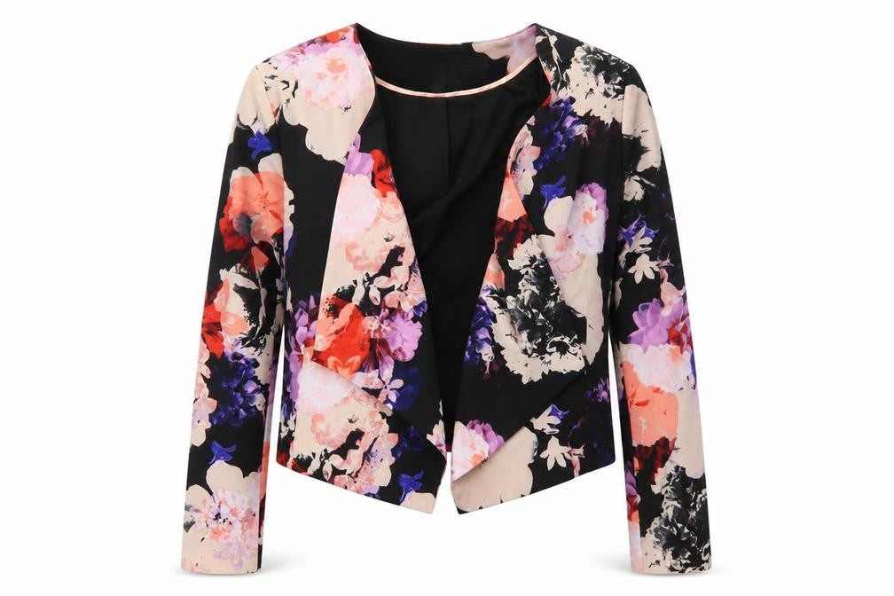 Dorothy Perkins Womens Multicoloured Floral  Jacket  Size 10