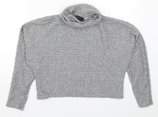 New Look Womens Grey   Pullover Jumper Size S