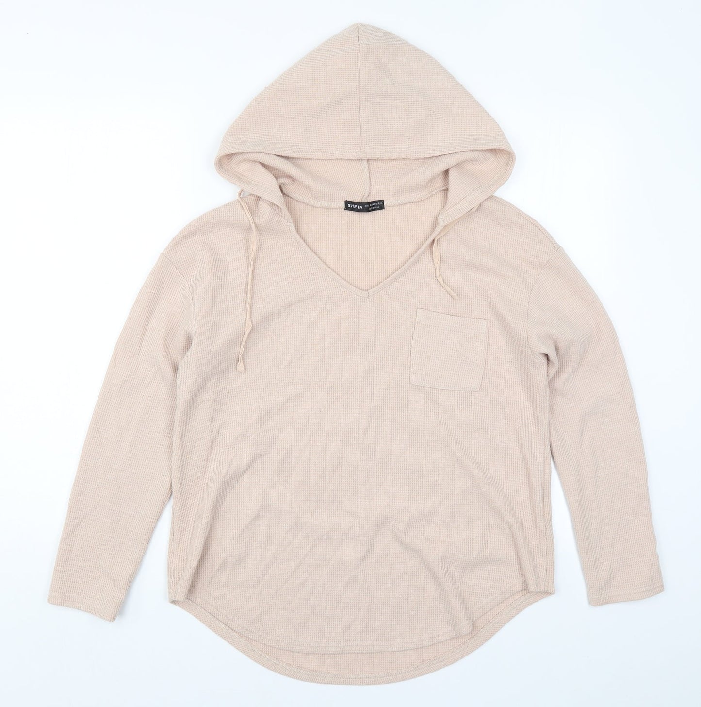 SheIn Womens Pink   Pullover Hoodie Size L