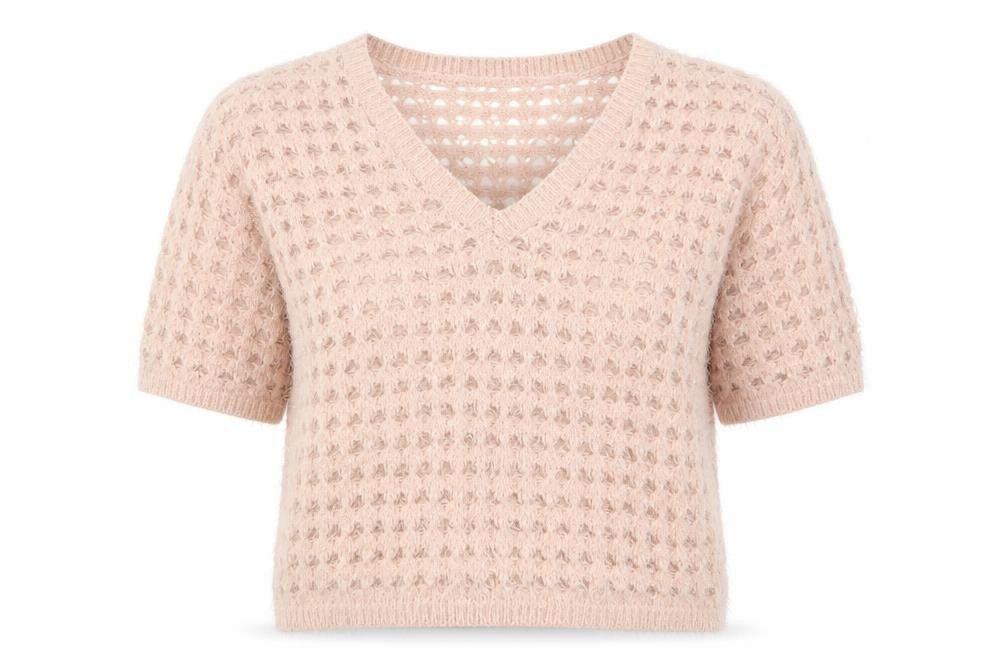 Next Womens Pink  Knit Pullover Jumper Size M